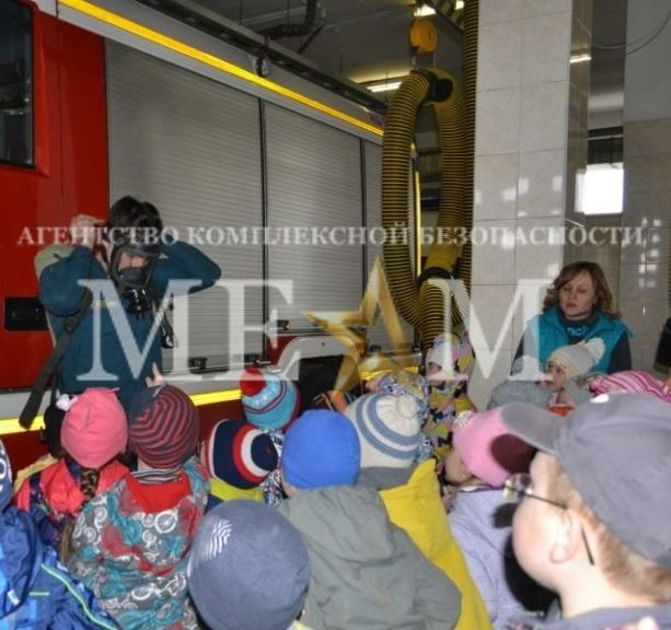 Детская экскурсия в пожарную часть и центр МЧС, незабываемая экскурсия ...